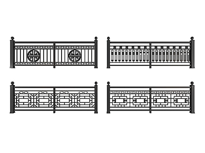 现代铁艺栏杆