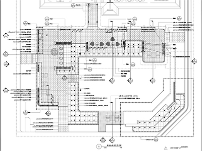 现代风格会客厅节点详图 含水施 施工图