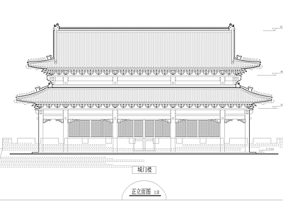 仿古建 施工图 古建