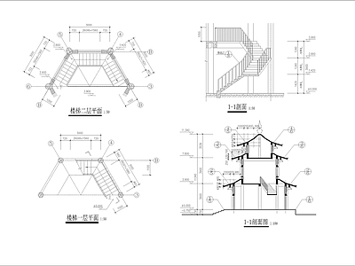 古建仿唐紫云 施工图