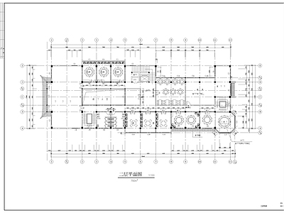 上海桥梓湾商城会所仿古建 施工图 古建