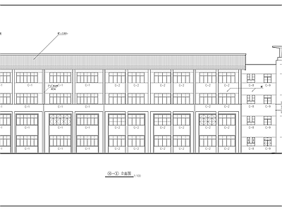 教学楼建筑 施工图