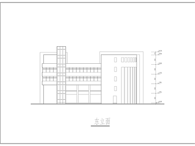 金山小学设计建筑图 施工图