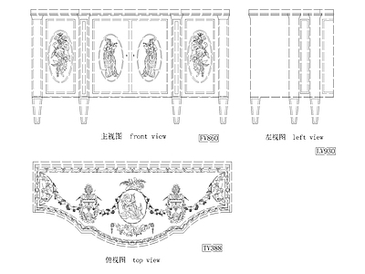 欧式古典家具库 精品  施工图