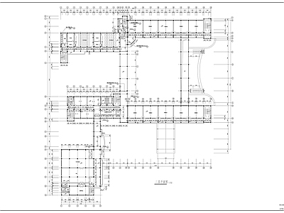 中学建筑图纸 施工图