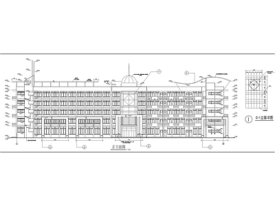 中学五层教学实验楼建 施工图