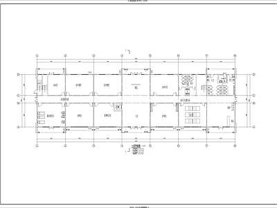 法式多层办公楼 施工图