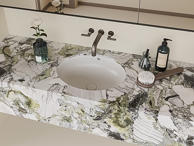 卫生间洗手台 洗脸盆 龙头 水盆 厕所 洗手间 饰品