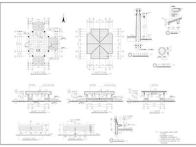 收费站建筑 施工图