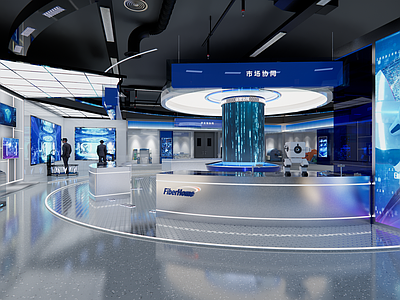 现代高科技展厅