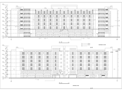 办公商务综合楼建筑设计图  施工图