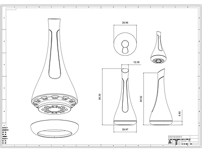 颈部按摩仪制作图 施工图