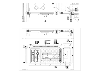 私人别墅影音室立面图 施工图