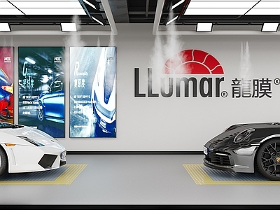 现代汽车美容店