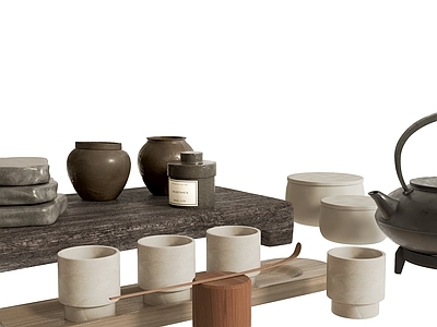 中式茶具 茶壶 茶盘 茶杯