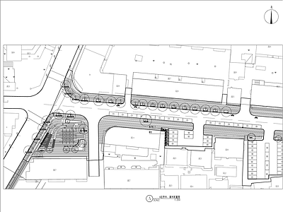 城西街改造工程 绿化 排水 施工图