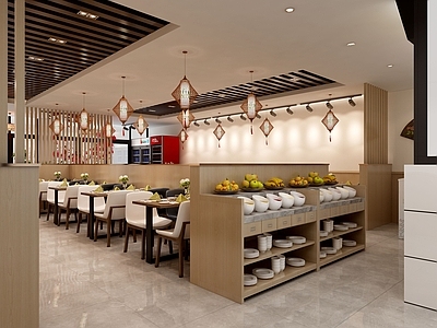 新中式火锅店