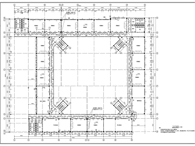 中学建筑 施工图