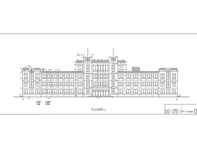 小学教学楼建筑 施工图