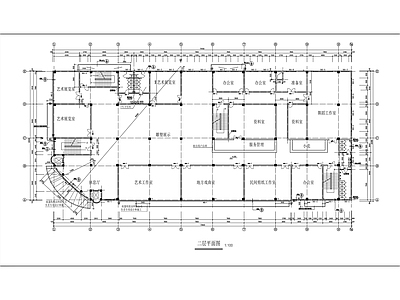 市文化广场建筑设 施工图