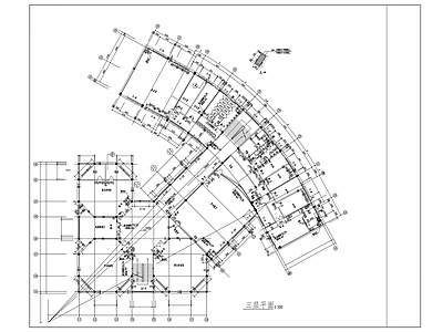 少儿图书馆建筑 施工图