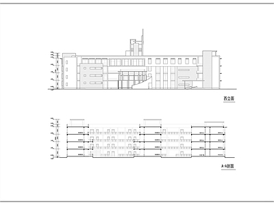 学校建筑 施工图