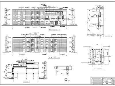 幼儿园建筑 施工图