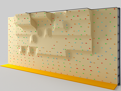 现代攀岩运动器材 攀岩墙