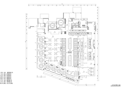 1760㎡中餐厅餐饮空间 施工图