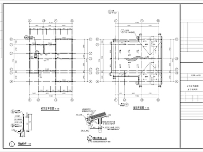 鄂南民居风格农村自建房建筑设 施工图