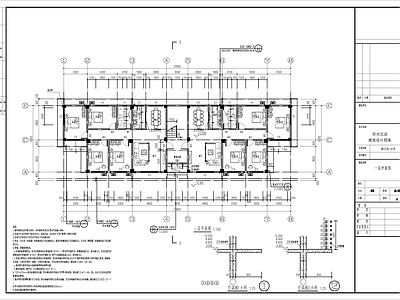 自建房双拼自建房建筑图纸 施工图