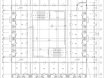 6960 38平米医院家属建施 施工图