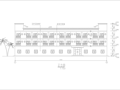 3层办公宿舍楼建 施工图