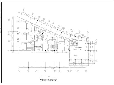 机配公司办公宿舍楼建施 施工图