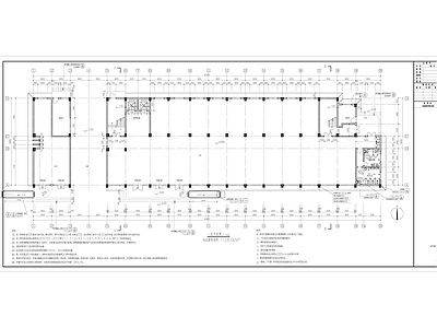 工业园办公楼建筑 施工图