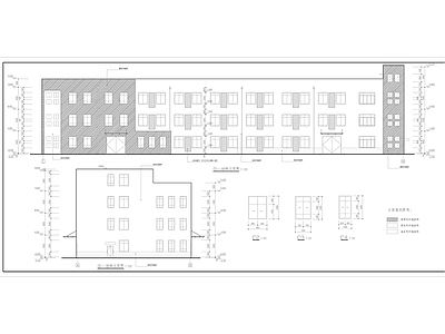 厂房办公楼建筑 施工图