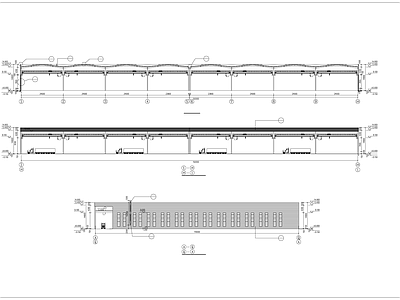 钢铁物流仓储图 施工图 工业建筑