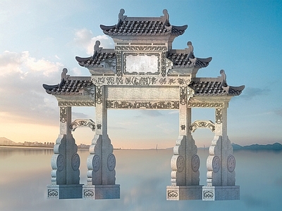 中式牌楼牌坊