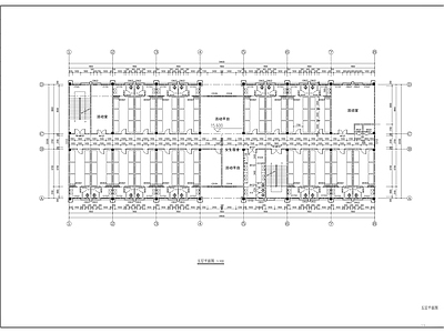 初中女生宿舍建筑图 施工图