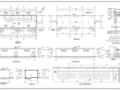 高压配电站建筑图 施工图 工业建筑