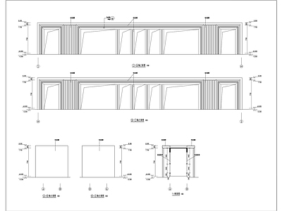两套现代门卫传达室说明详图全套 施工图