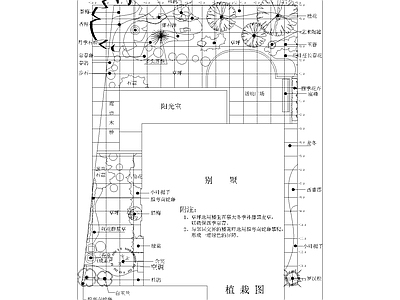 2024别墅绿地景观 施工图