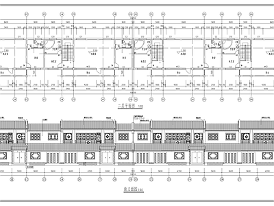 四合院建施图 施工图
