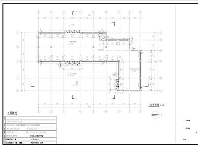 中式古建硬山建筑  施工图