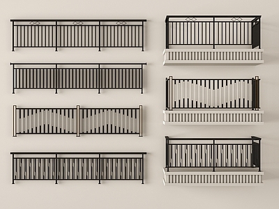 现代铁艺栏杆