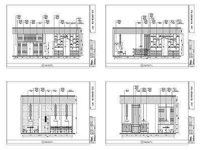 特色饭店蜀乡情恒隆商场 施工图