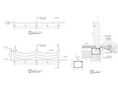 栏杆 施工图