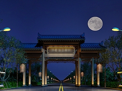 中式牌楼牌坊