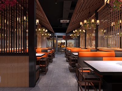 火锅店 施工图