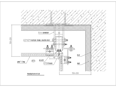 陶土板幕墙施工节点图 施工图 节点 结构节点图